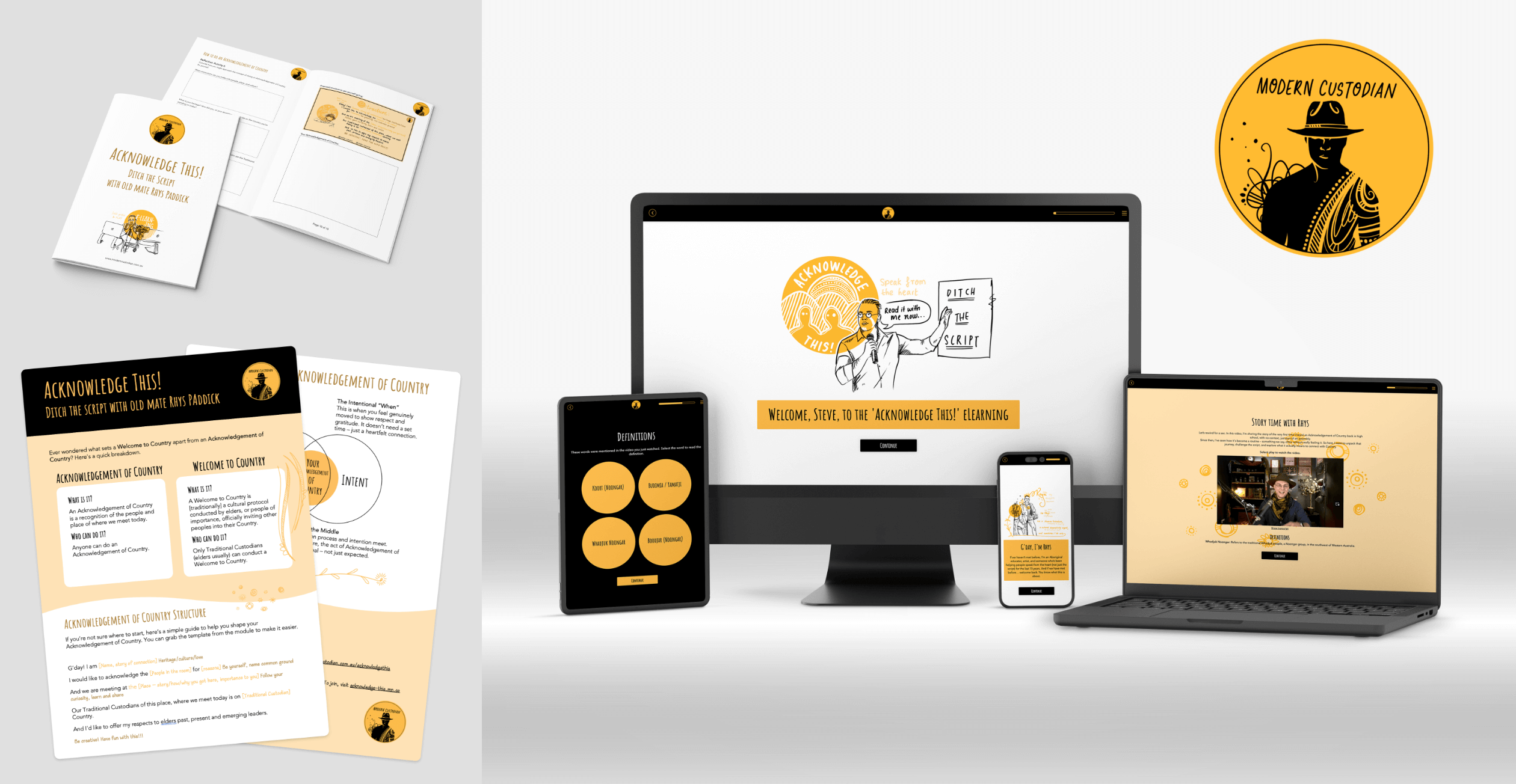 How to deliver an Acknowledgement of Country develop for Modern Custodian Acknowledge This!