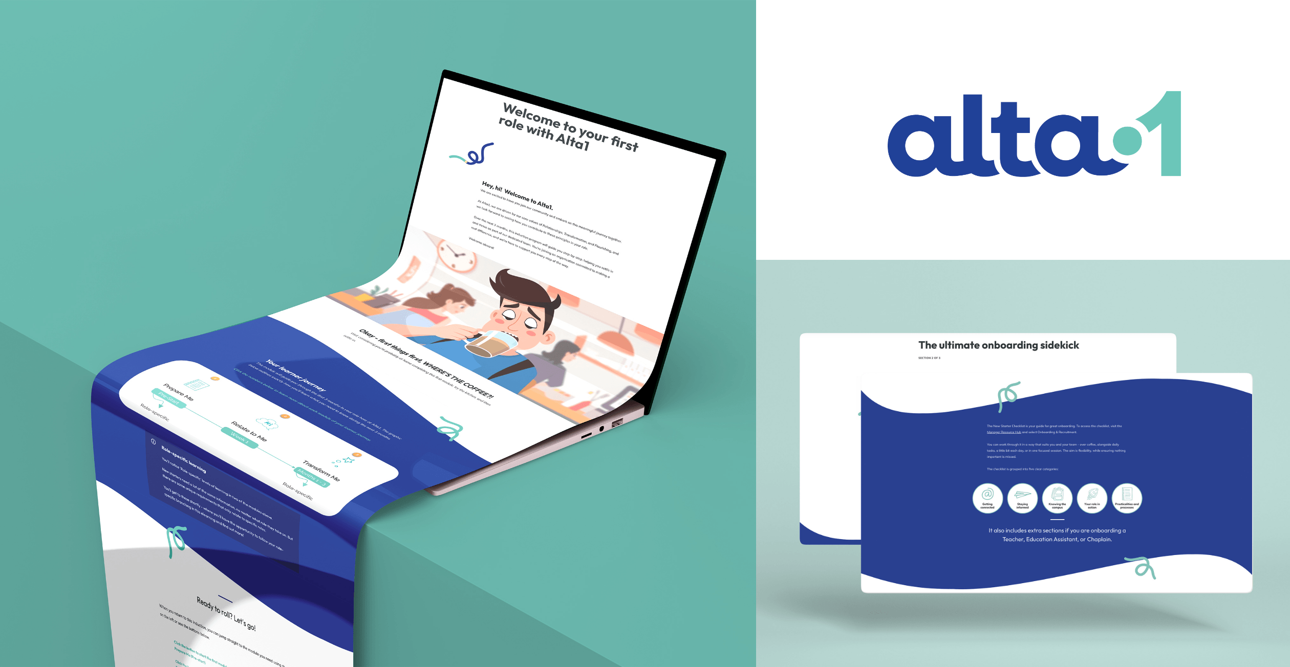 Alta-1 elearning onboarding induction leadership coaching