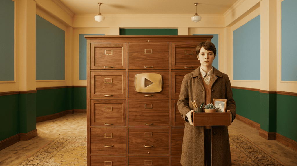 Your induction is a filing cabinet with a play button