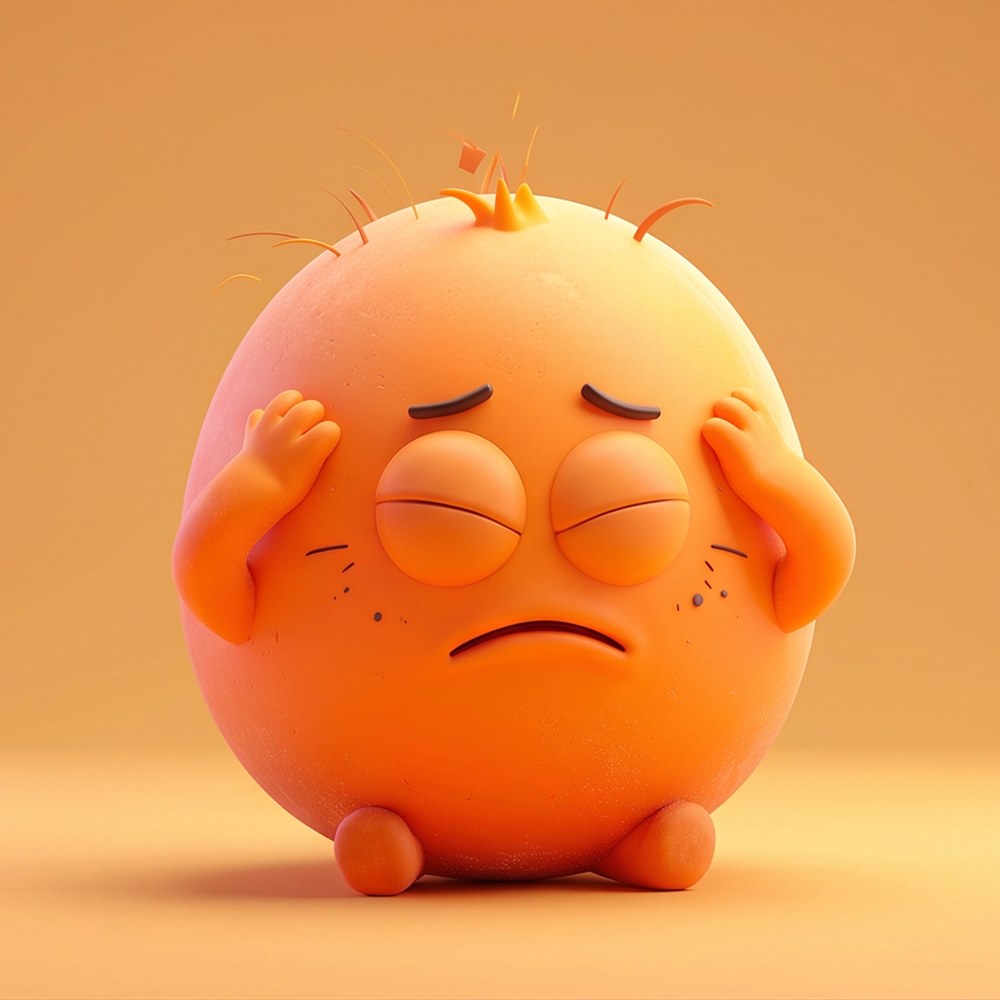 two illustrated characters shown in four different poses.