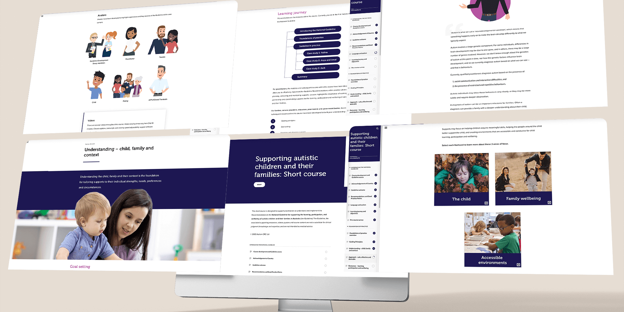 Autism desktop screens - HM