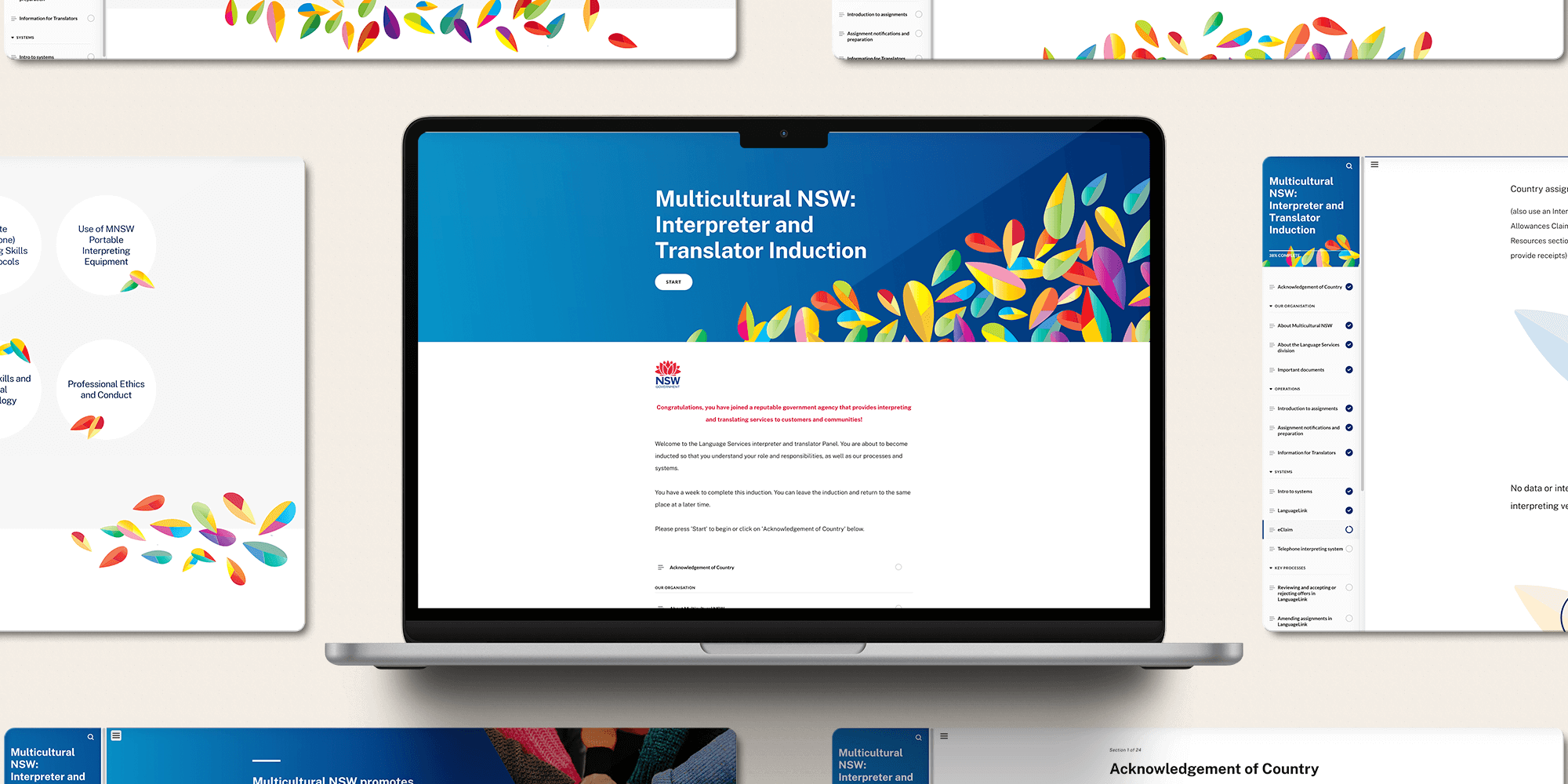 Multicultural Laptop screens - HM